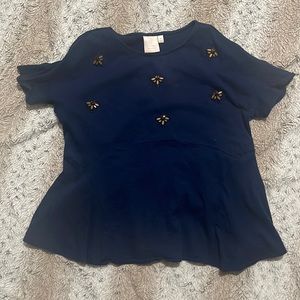 Blue Lauren Conrad blouse
